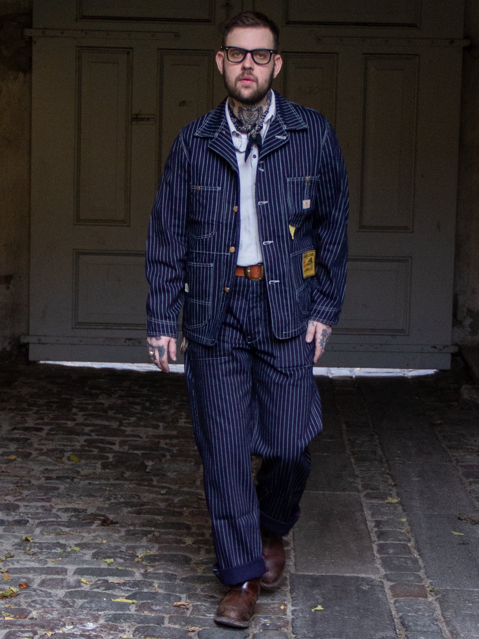 Sugar Cane, Work Coat, Wabash Stripe – Wardrobe 19