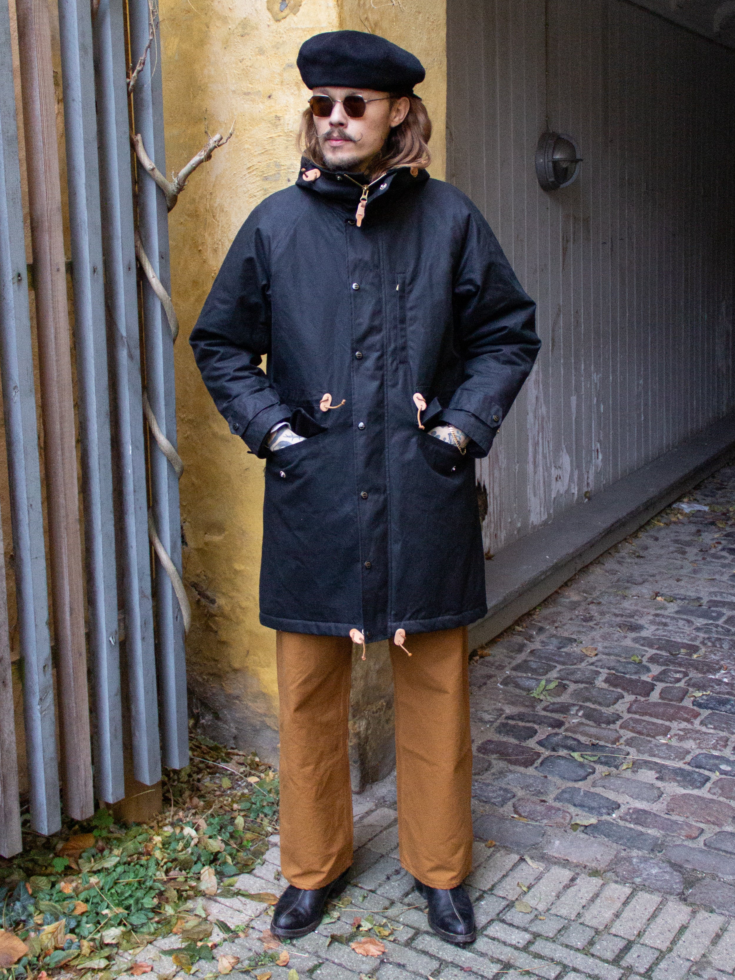 Manifattura Ceccarelli, Mountain Parka, Black – Wardrobe 19 display picture 1