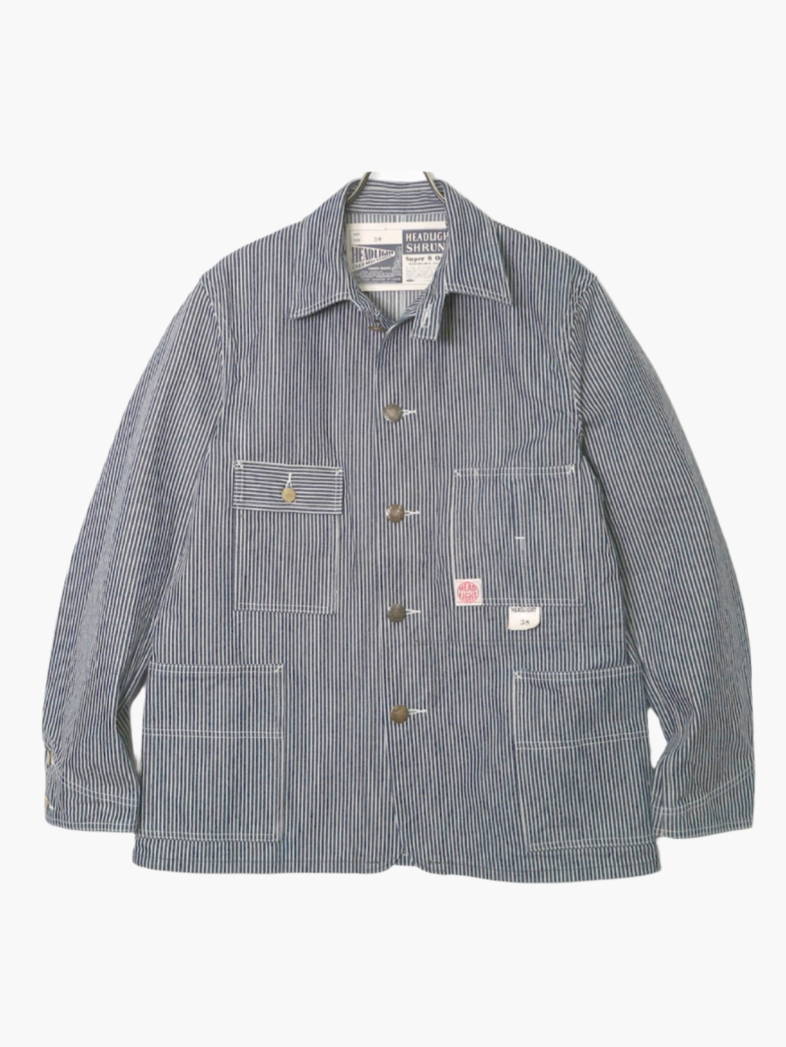 ジャケット・アウター SUGERHILL 22SS WOOL LINEN HICKORY JACKET SUGARHILL（シュガーヒル）の RANDOM HICKORY JACKET（ランダム