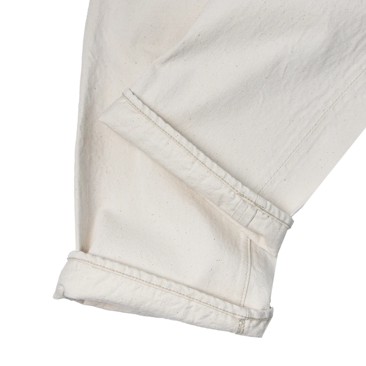 Fullcount, Wide Denim 0105, Ecru Denim – Wardrobe 19