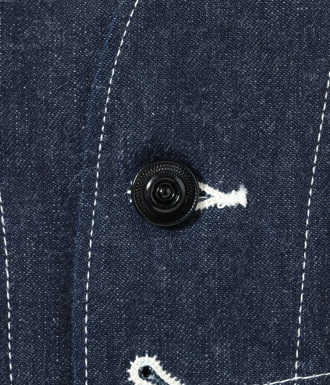 Sugar Cane, Work Vest, Blue Denim – Wardrobe 19