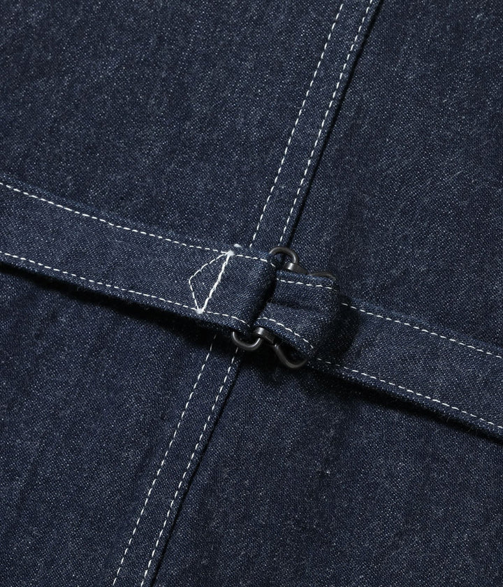 Sugar Cane, Work Vest, Blue Denim – Wardrobe 19