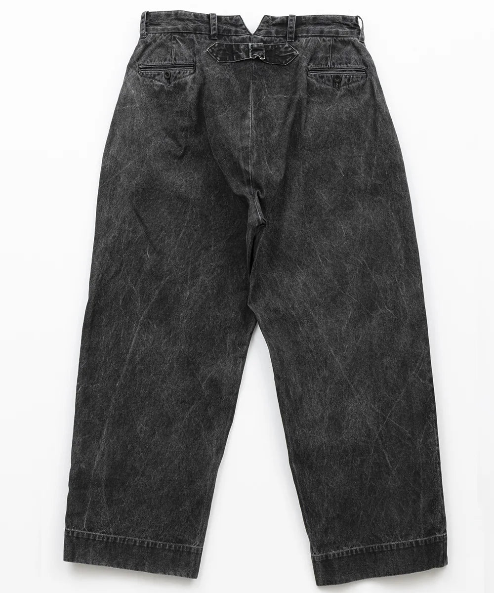 Belafonte Ragtime Clothing, Sumi Mole Hiback Trousers, Sumi Black