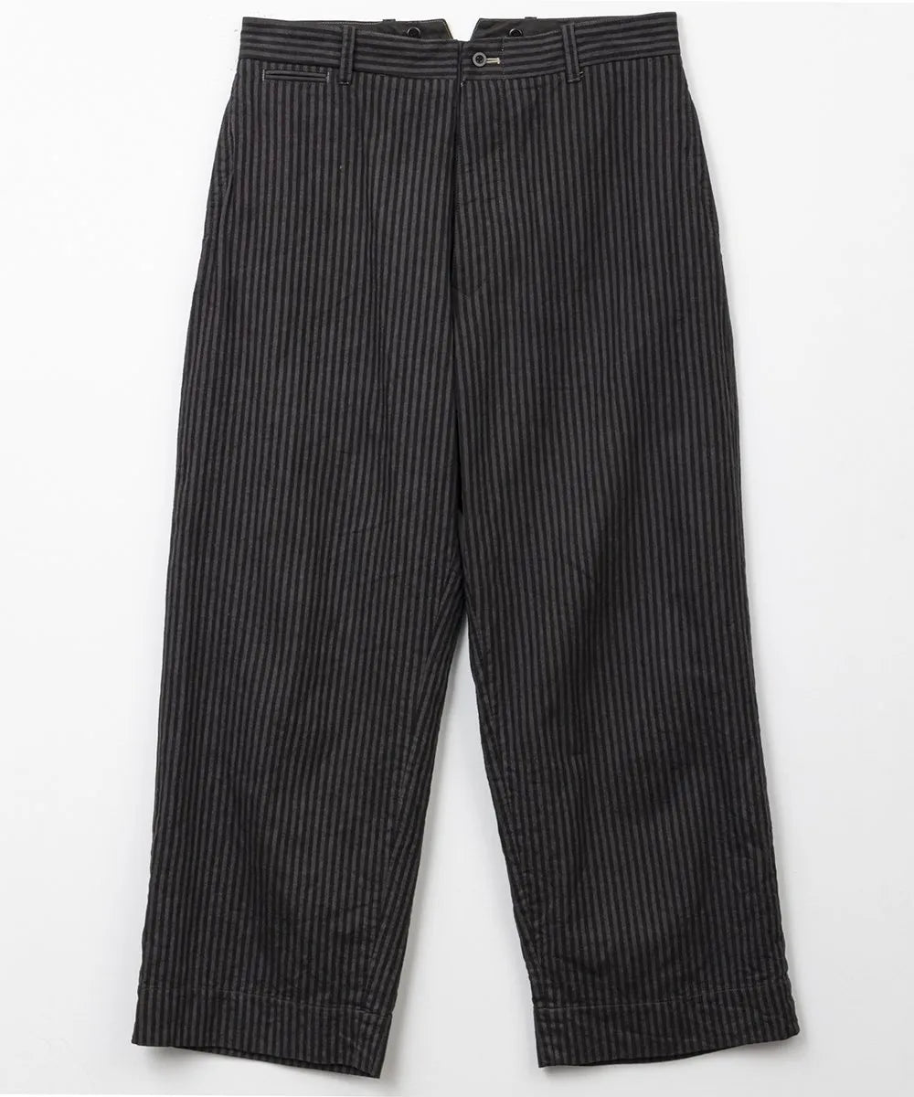 パンツ BELAFONTE RAGTIME TROUSERS RAGTIME CINCHBACK TROUSERS HEAVY BLACK CHAMBRAY - 【公式サイト