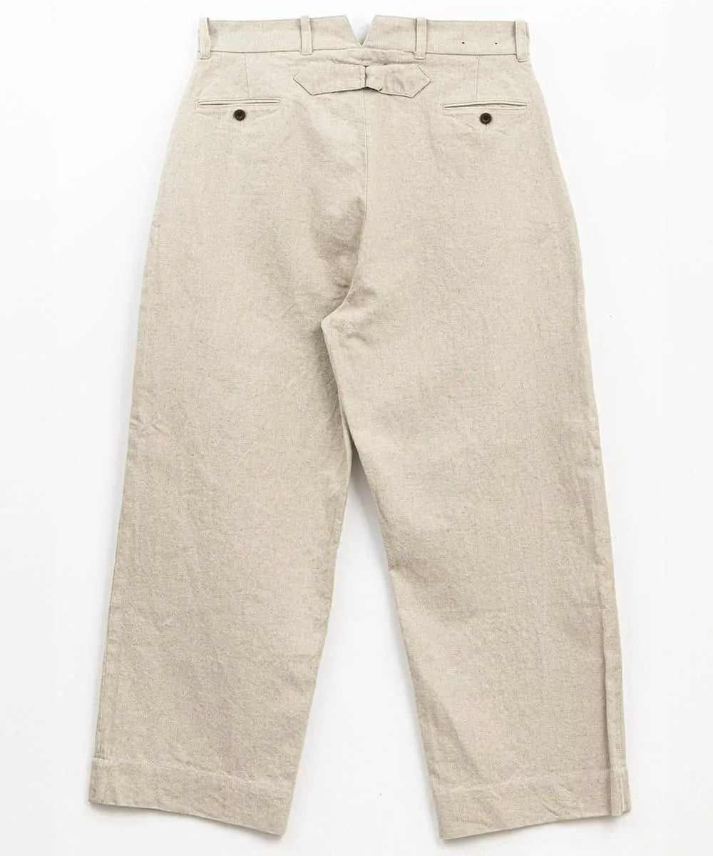 Belafonte Ragtime Clothing, Hiback Trouser Cotton/ Linen, Beige
