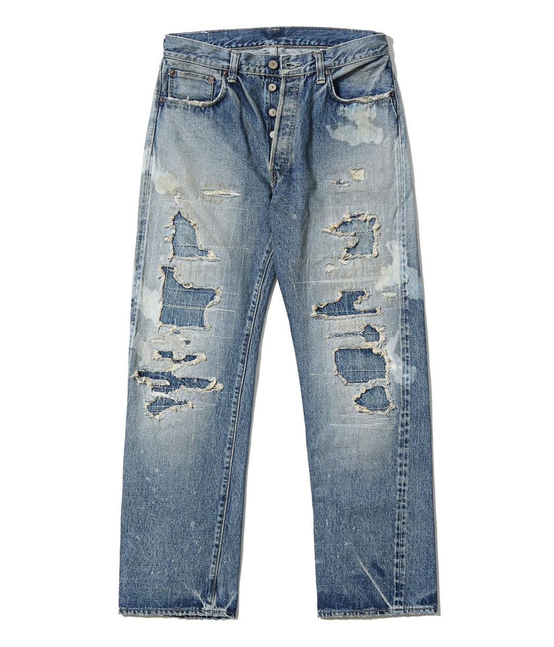 パンツ SUGAR CANE 1947 REPAIRED AGED MODEL Sugar Cane's 1947 'Aged Model' Is Pre-Washed Done Right