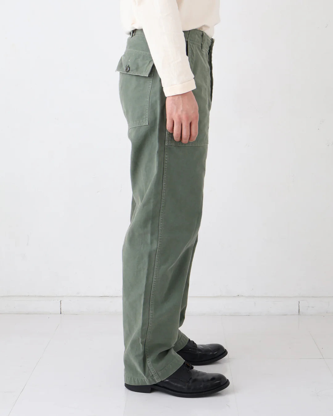 Fullcount, 1992-24A Utility Trousers, O.D on – Wardrobe 19