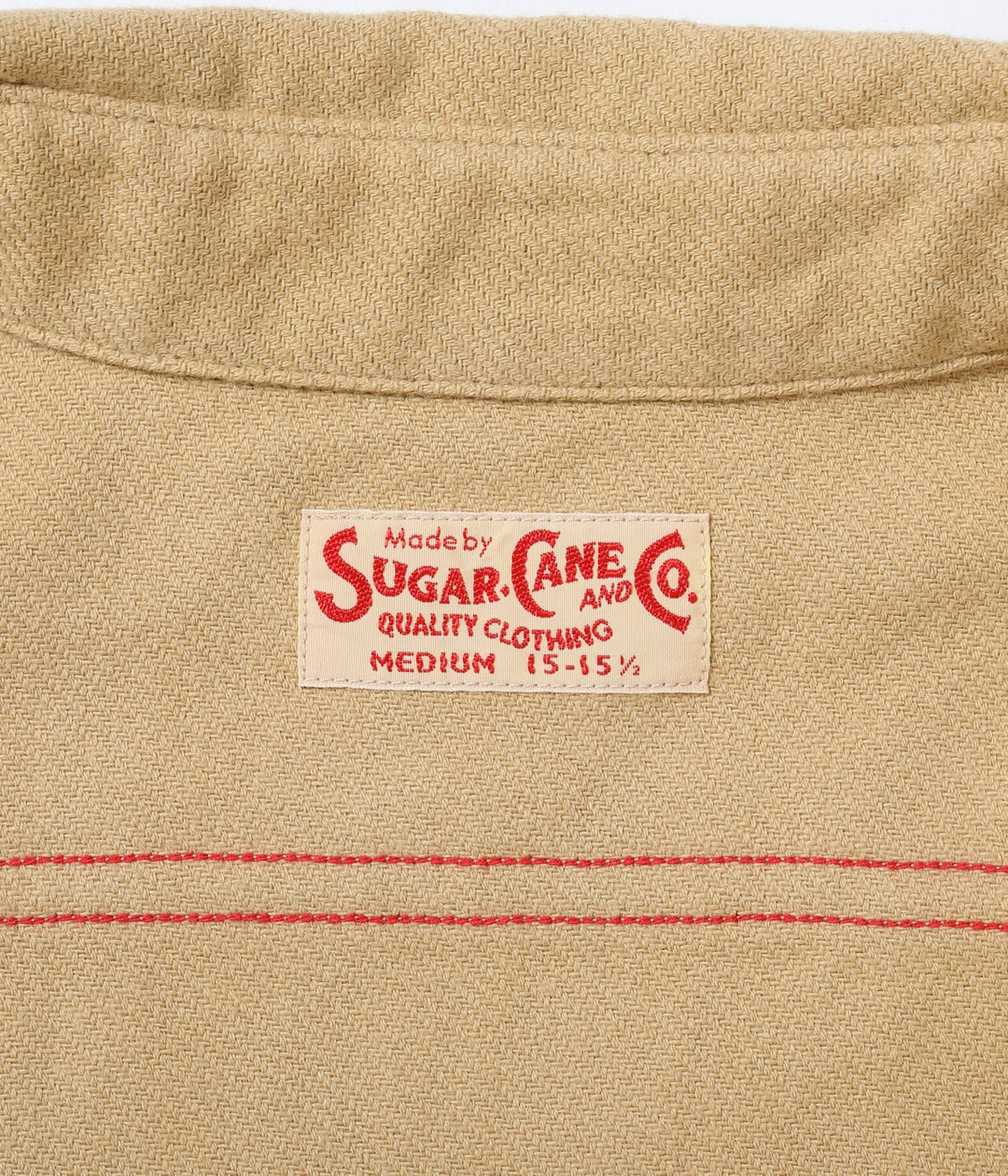 Sugar Cane, Work Shirt Cotton Twill SC29560, Beige – Wardrobe 19