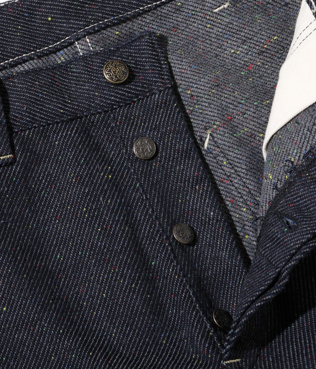 Sugar Cane, Fiction Romance 13.7oz. Indigo Nep Denim Work