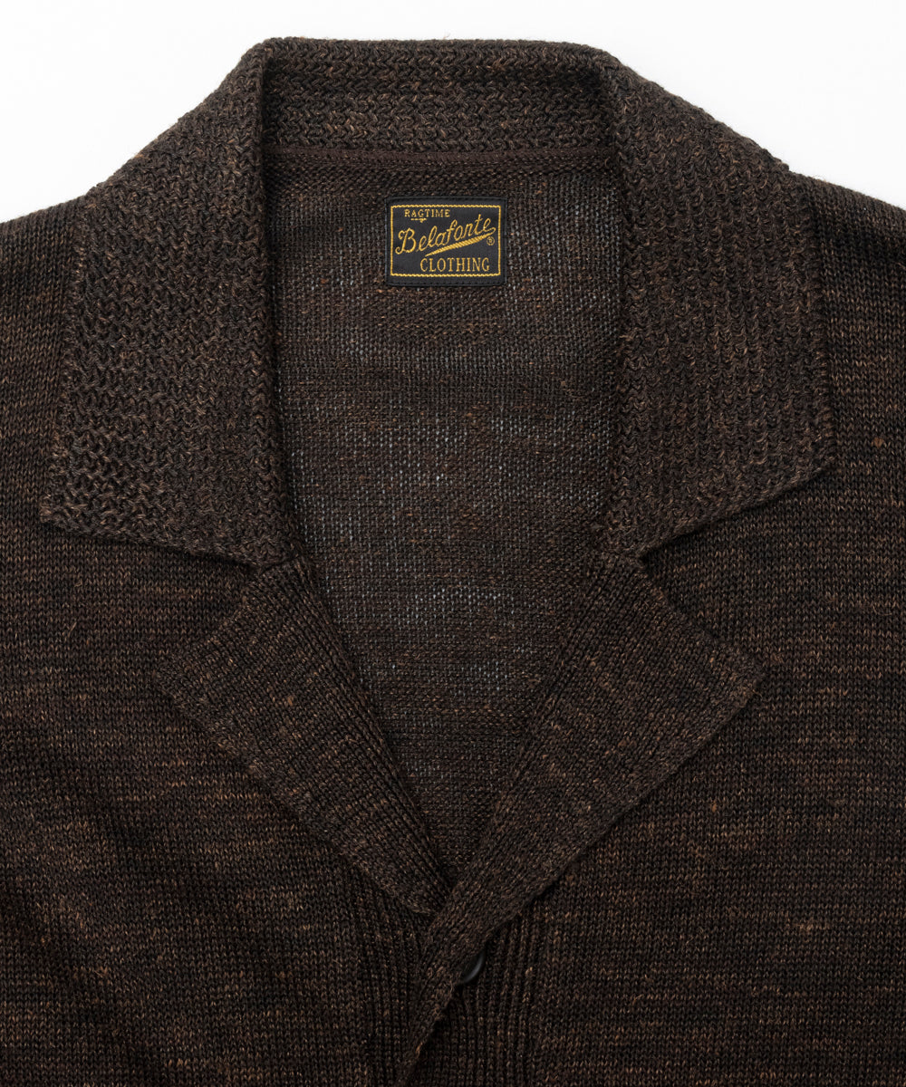 トップス RAGTIME A-1 KNIT CARDIGAN Belafonte Ragtime A-1 Knit Cardigan – BROGUE