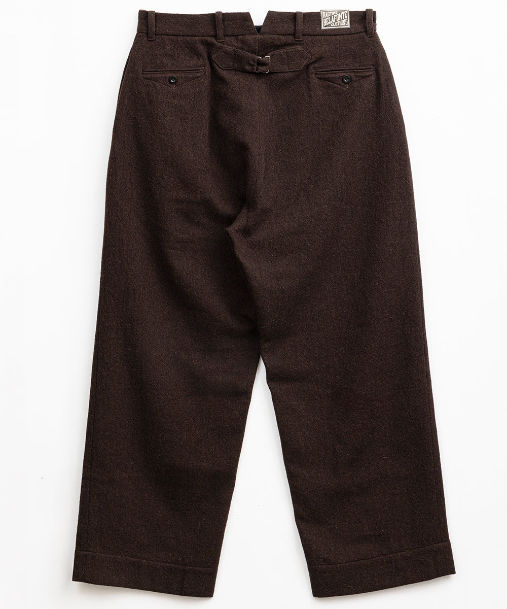 Belafonte Ragtime Clothing, Hiback Trousers Worn Yarn Wool 29-5