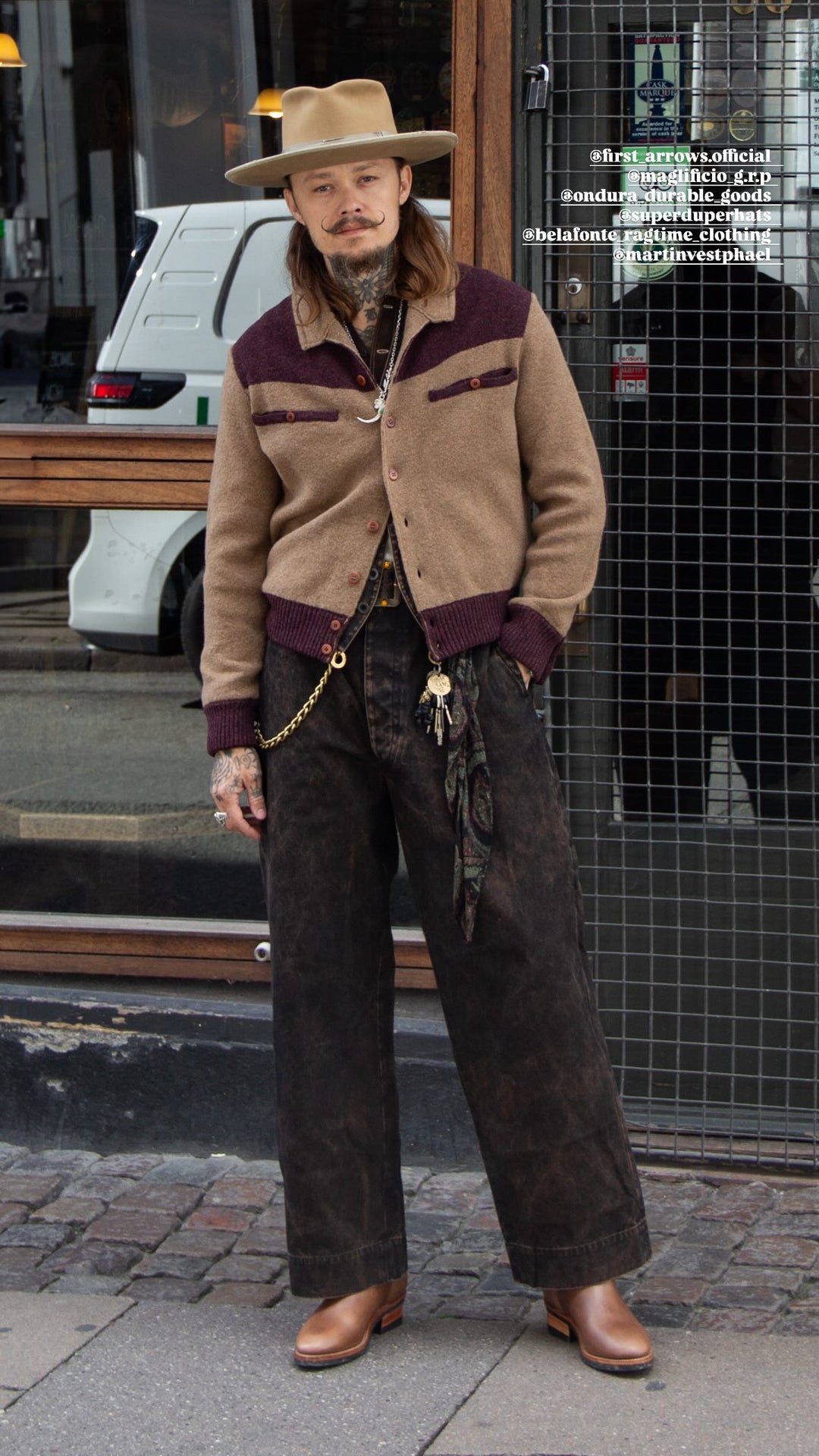 Belafonte Ragtime Clothing, Doromole Hiback Trousers, Doro Brown