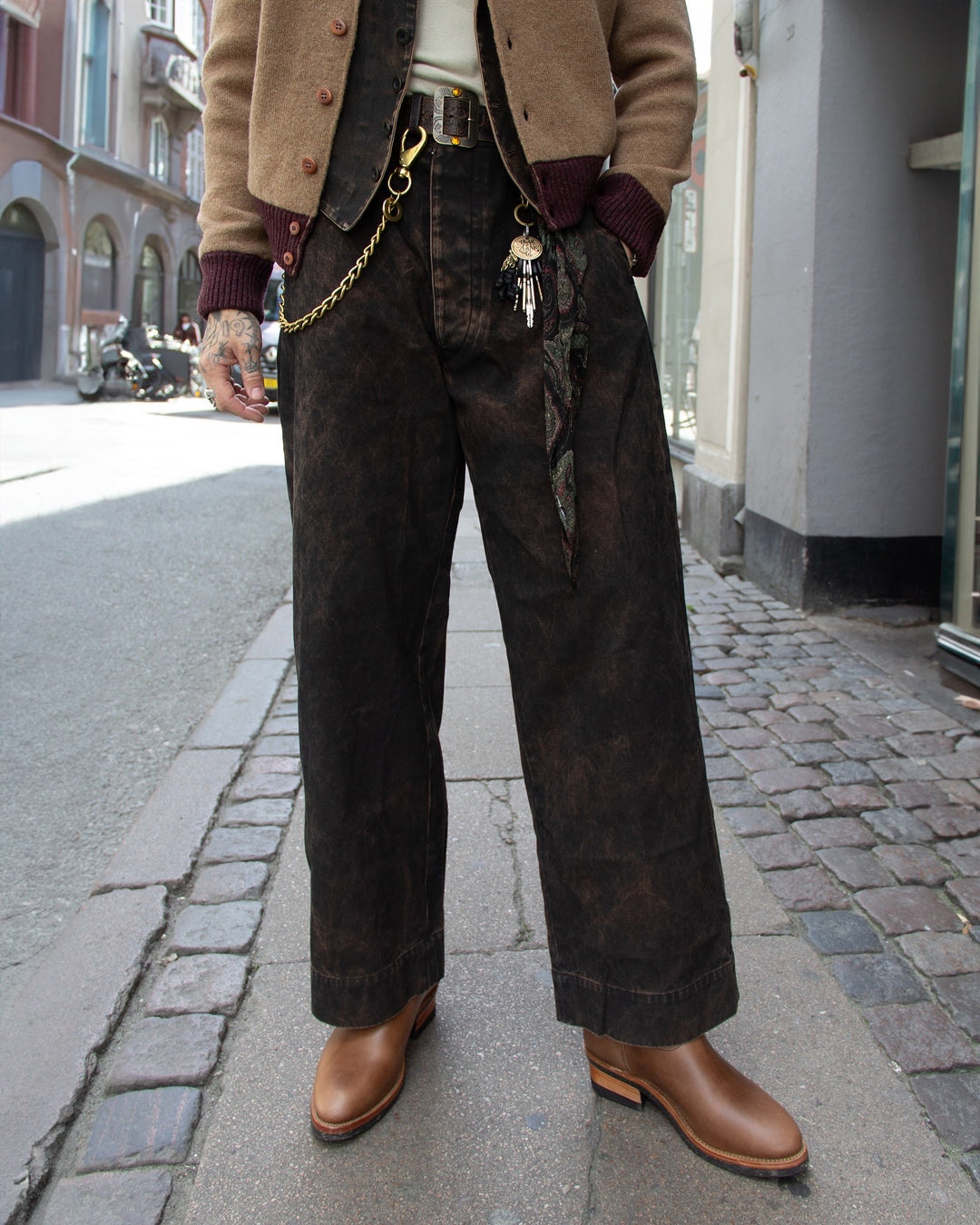 Belafonte Ragtime Clothing, Doromole Hiback Trousers, Doro Brown
