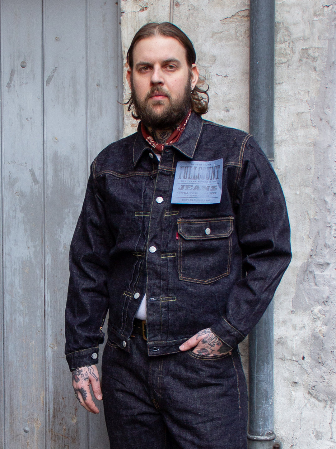 Fullcount, Type 2107XXW Denim Jacket, Heavy One Wash