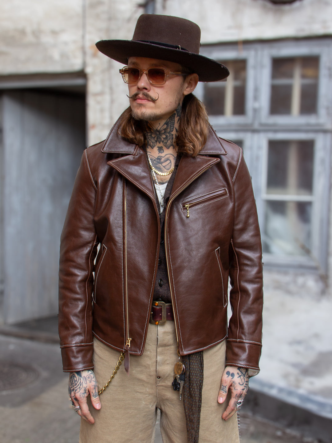 Aero Leather Clothing, Hooch Hauler, Seal Vicenza – Wardrobe 19