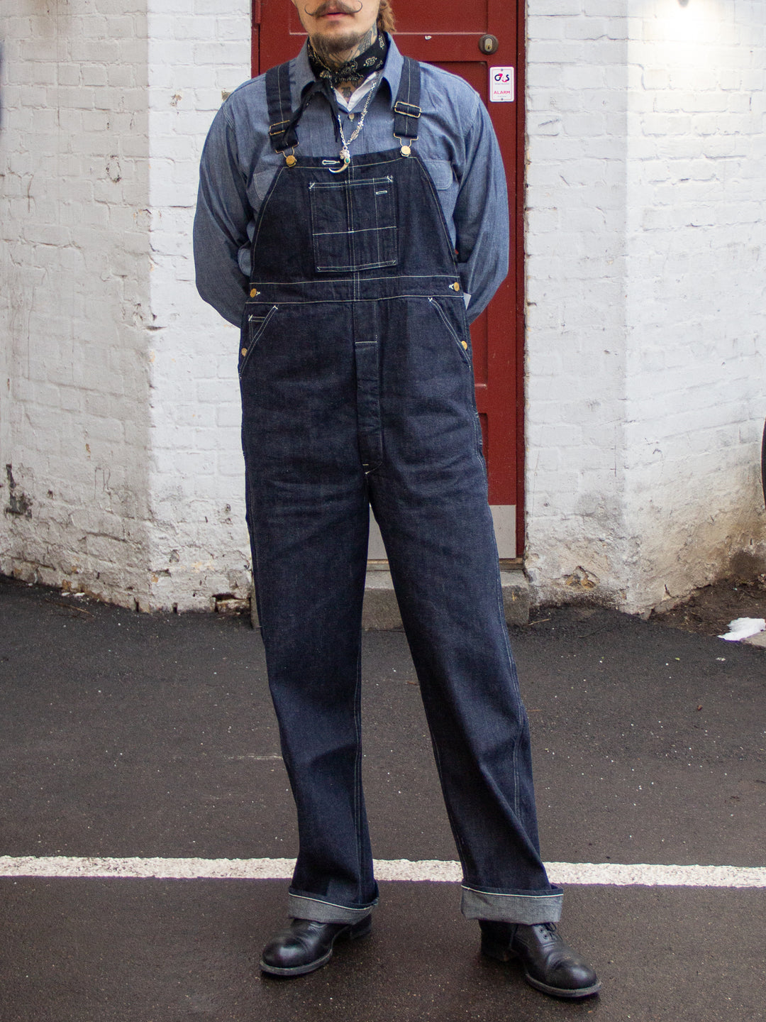 Sugar Cane, Headlight 9.5oz. Special Weave Denim High Back