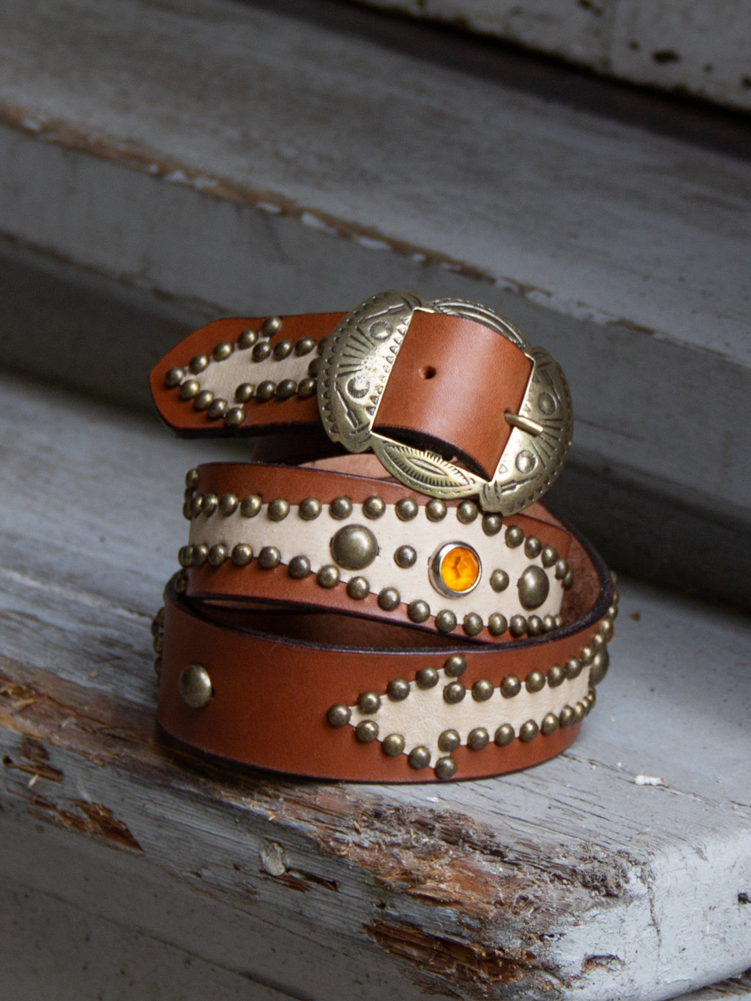 Bandits Golden Belts, Arrow Belt, Brown – Wardrobe 19