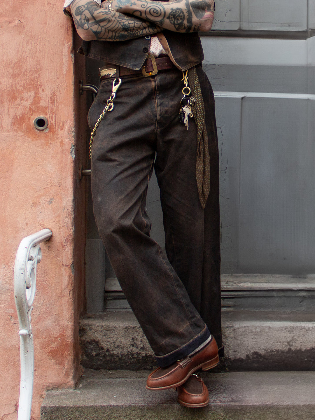 Belafonte Ragtime Clothing, Doromole Hiback Trousers, Doro Brown