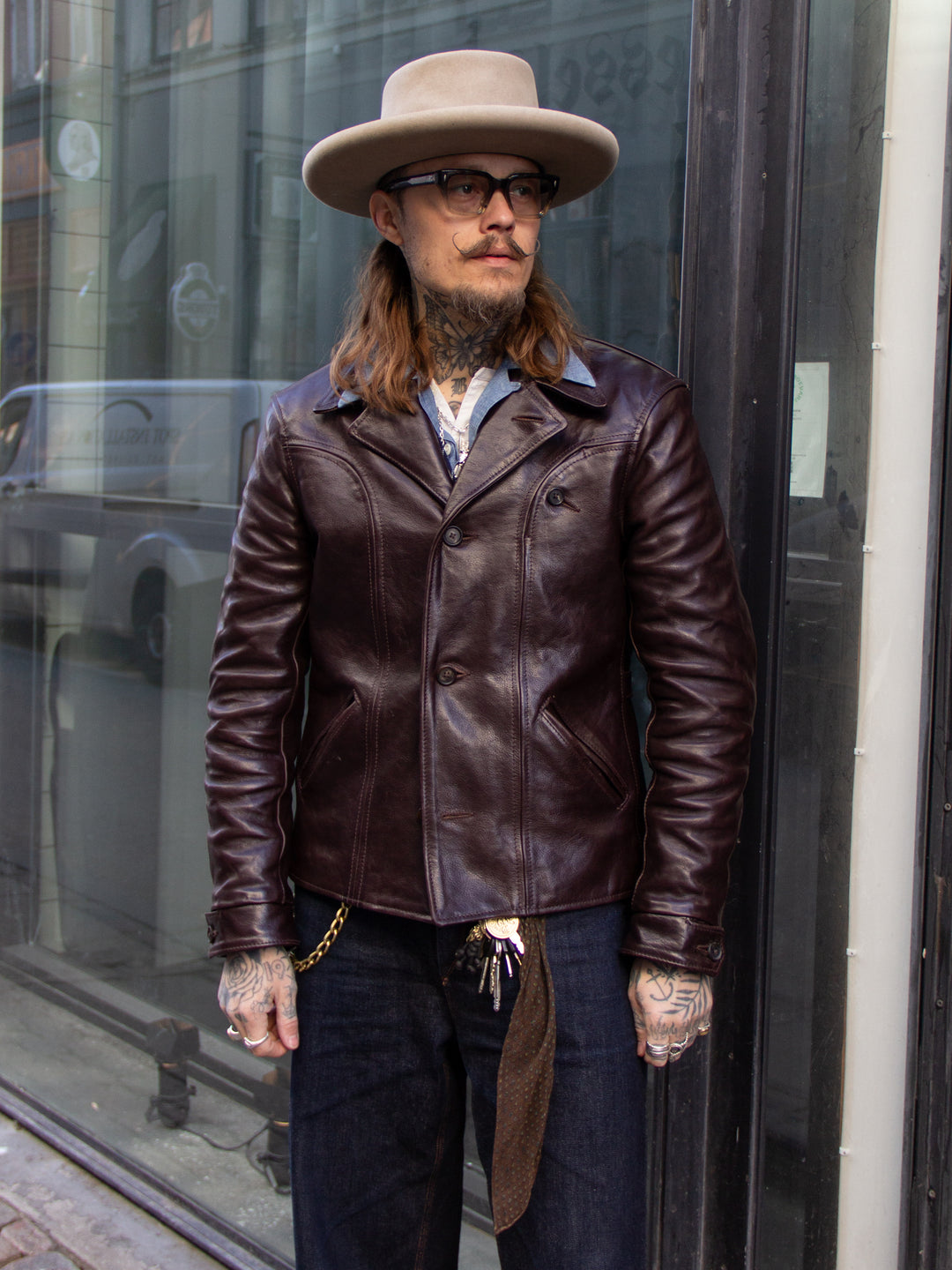 AERO LEATHER CLOTHING レザーウェスタンシャツ ジャケット Store 1 — Aero Leather Clothing 株式会社