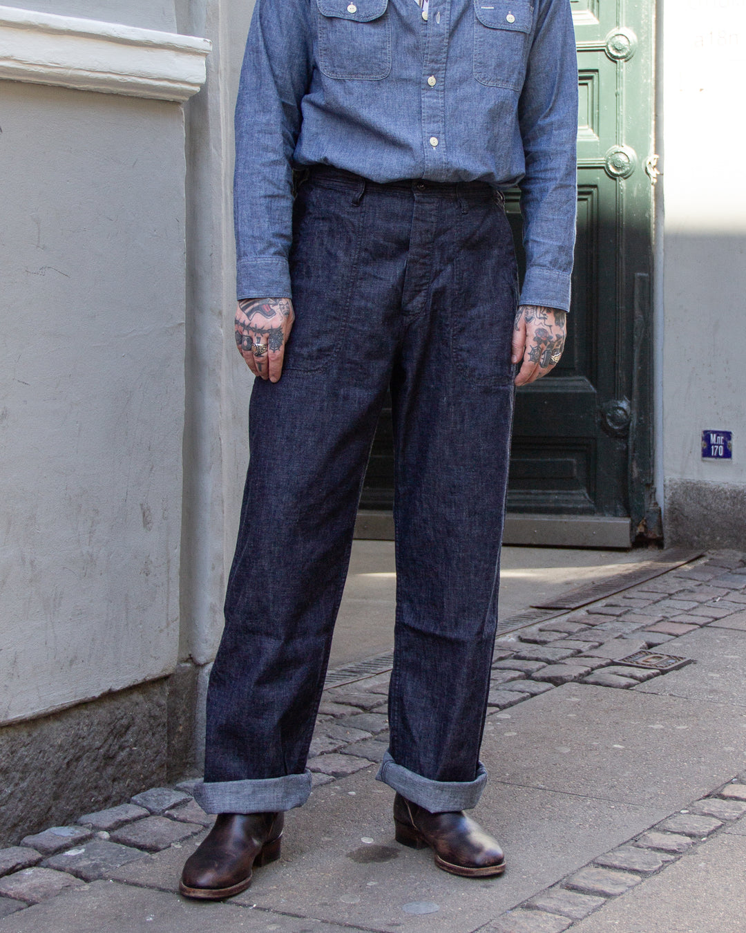 Fullcount, 1141-1 USN Seamen's Trousers, Indigo Blue – Wardrobe 19