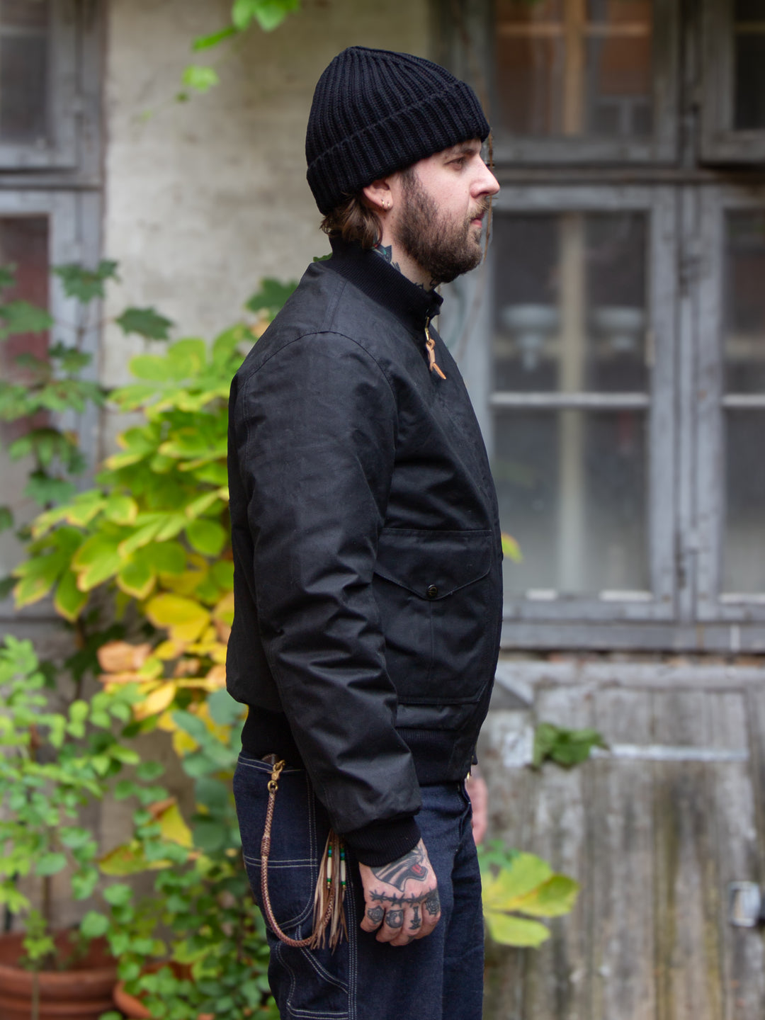 Manifattura Ceccarelli, New Bomber, Black – Wardrobe 19