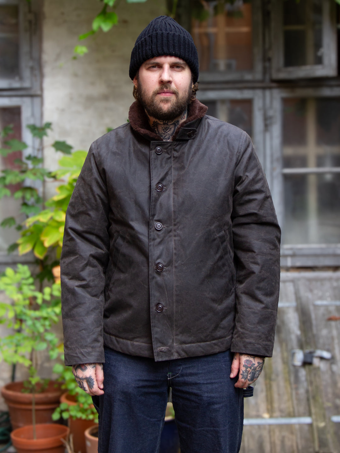 Manifattura Ceccarelli, New Deck Jacket, Chocolate – Wardrobe 19