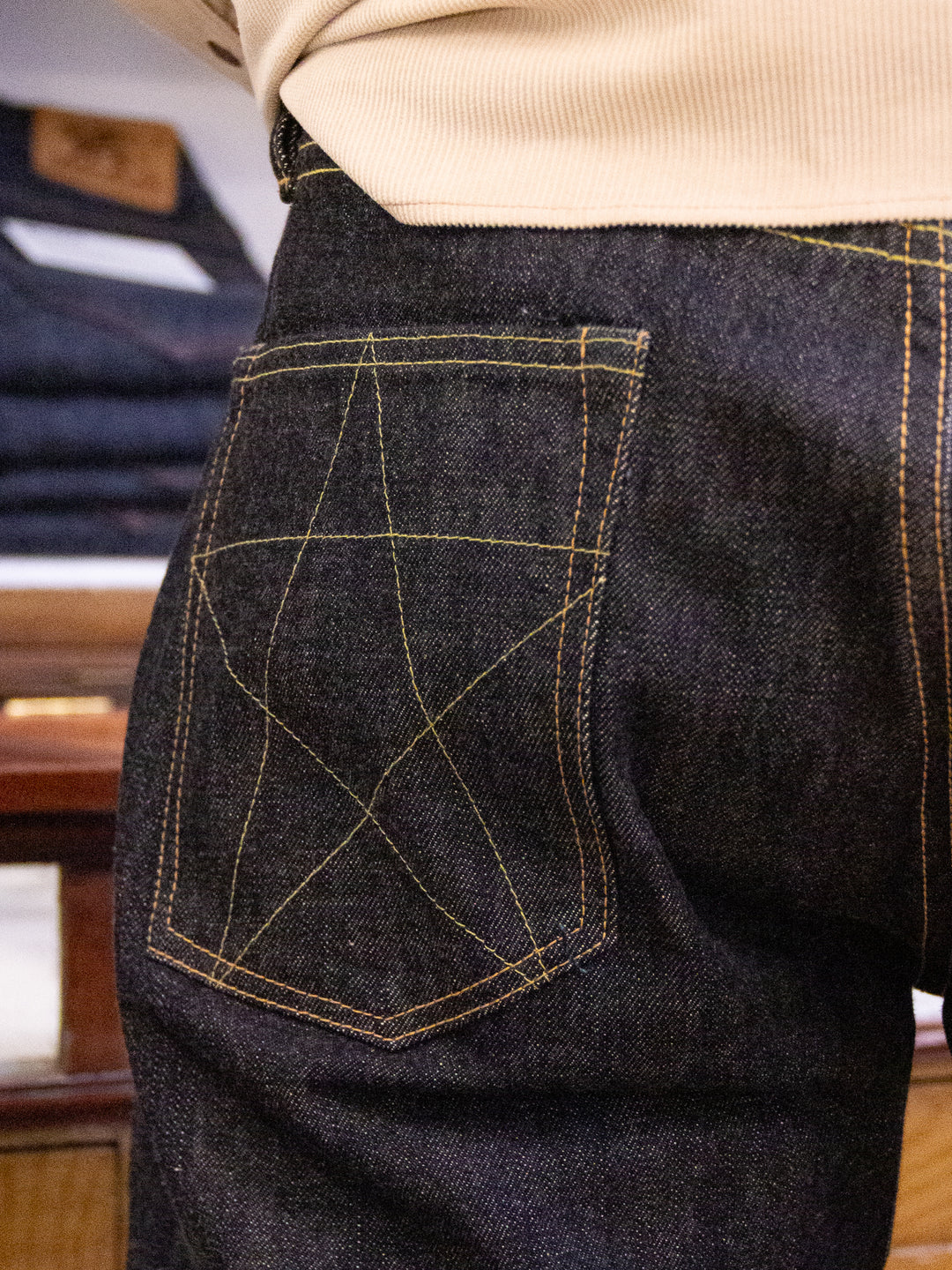 美品✨️ SUGAR CANE Lot 501 LONE STAR JEANS Faded Blue 14oz Lone Star SC40901R Selvedge Denim Jeans