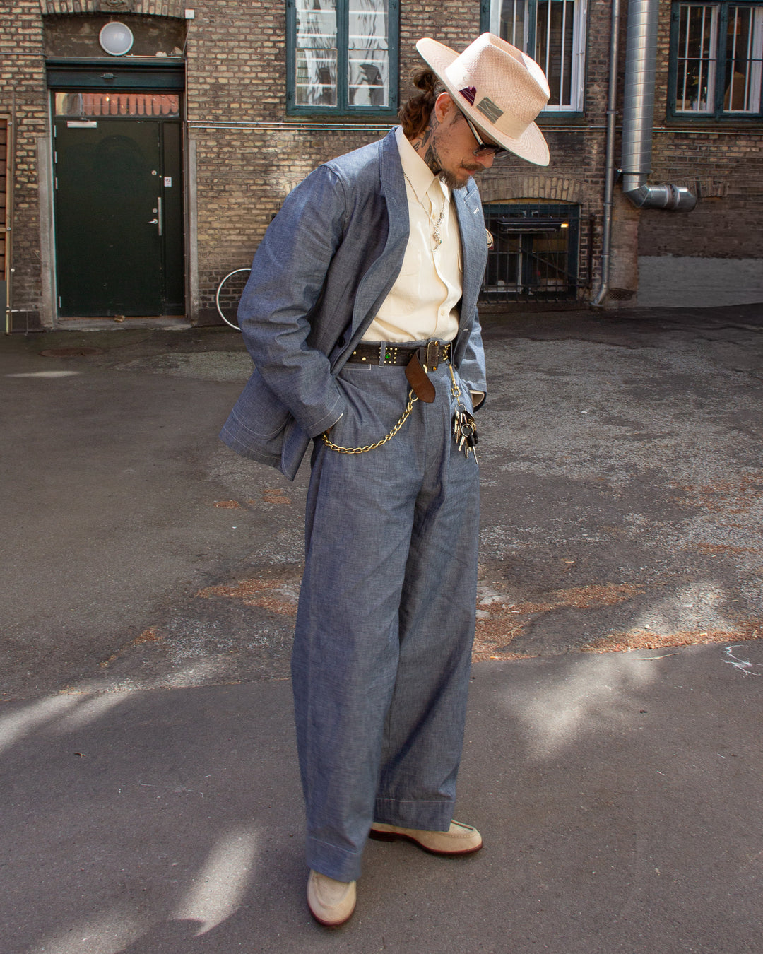 Belafonte Ragtime Clothing, Hiback Trousers Buckle Back, 30-6