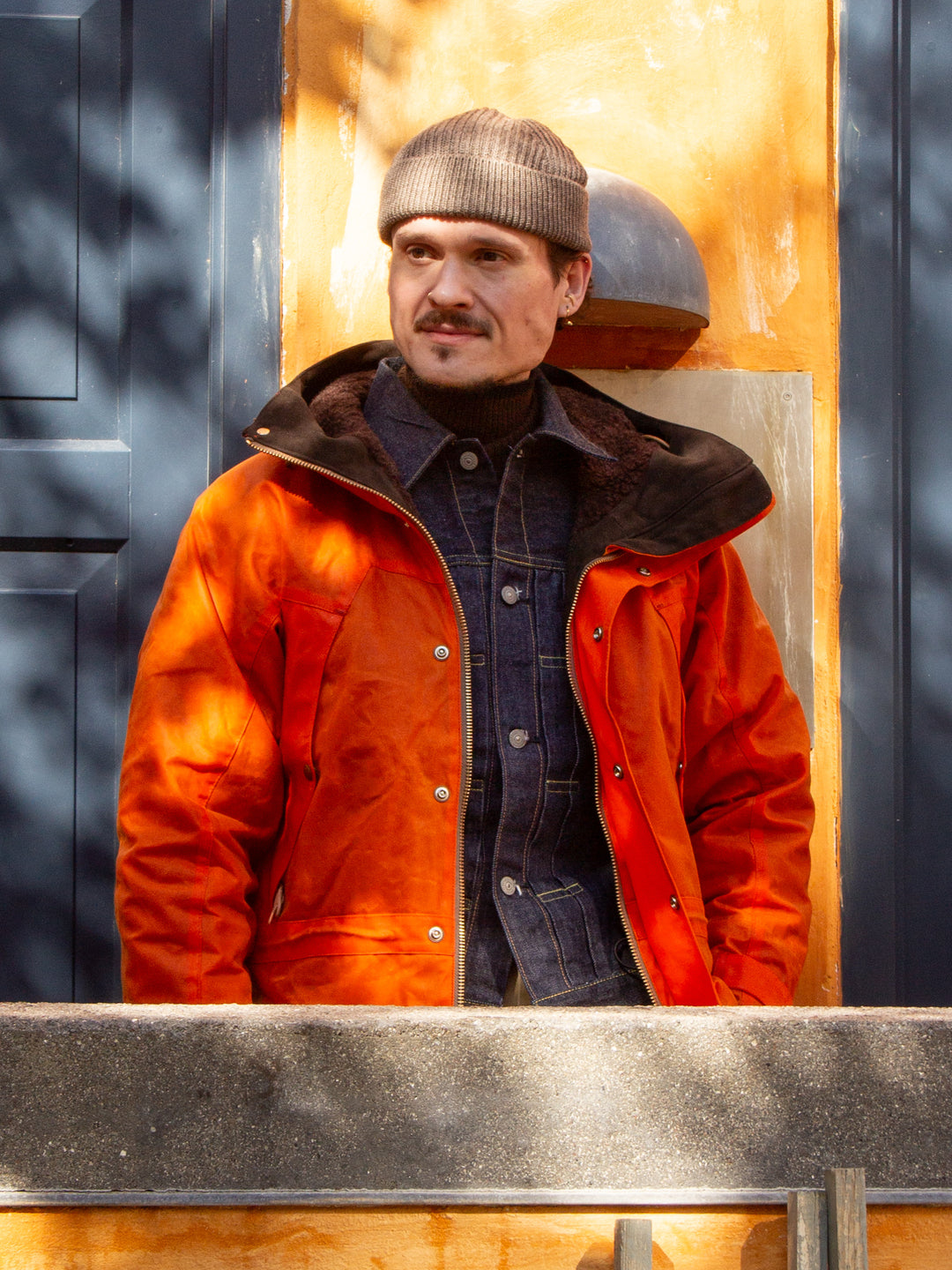 Manifattura Ceccarelli, Mountain Jacket, Orange – Wardrobe 19
