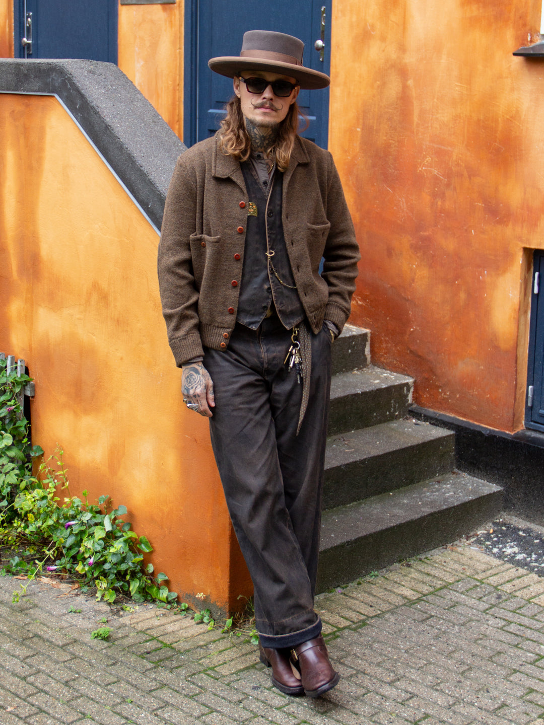 GRP x Max Rohr, Short Jacket B, Brown – Wardrobe 19