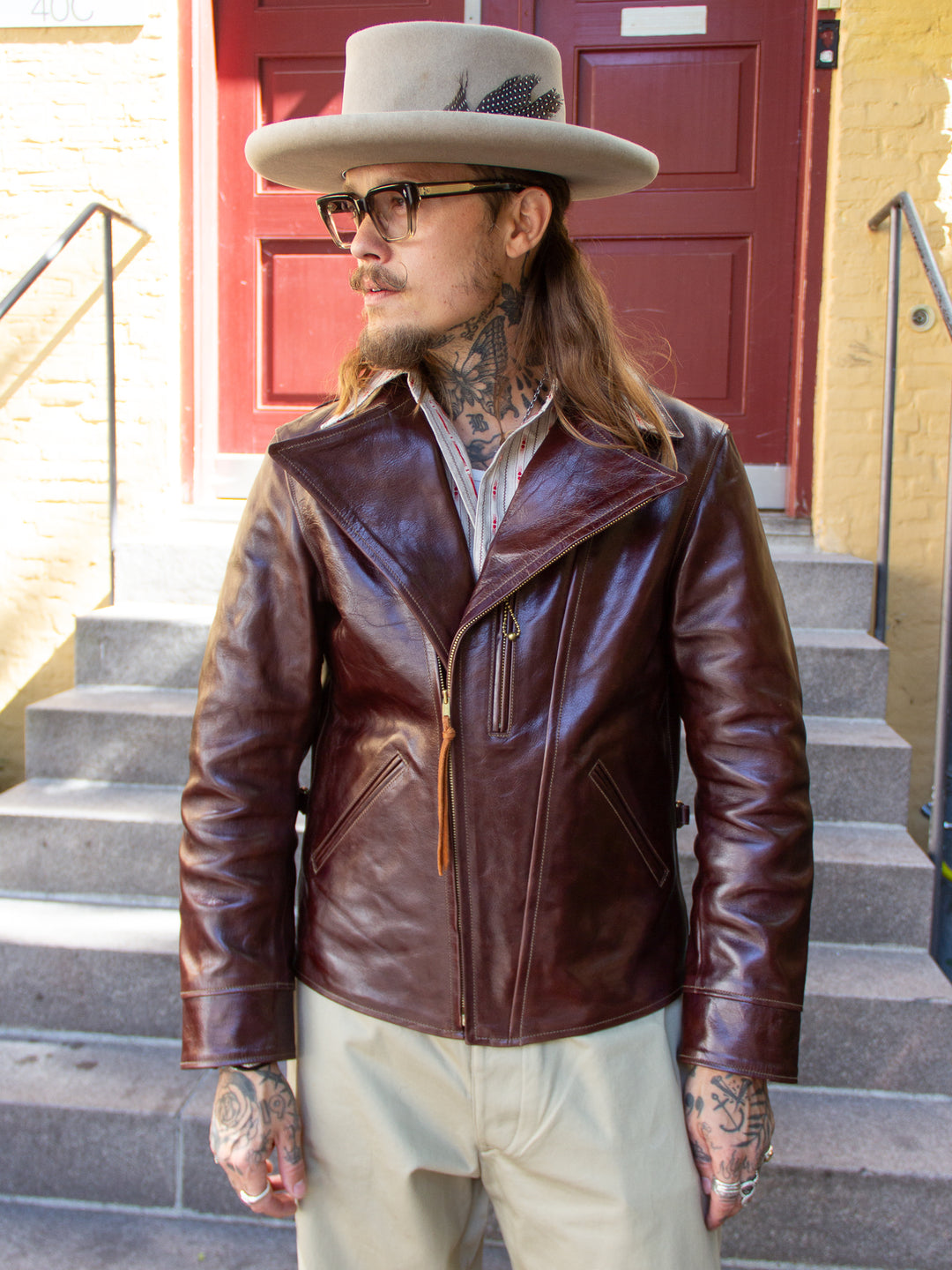 Rainbow Country, Ponyboy, Tabaco (Shinki Horsehide) – Wardrobe 19