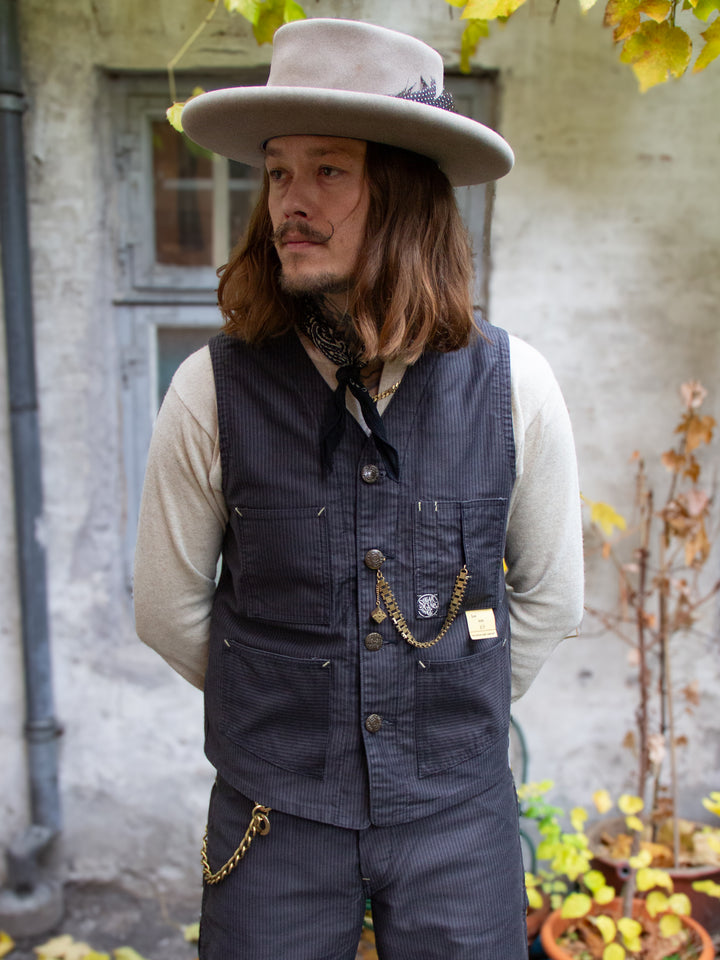 美品 SUGAR CANE COVERT 40s work VEST 40 L 美品 SUGAR CANE COVERT 40s work VEST 40 L