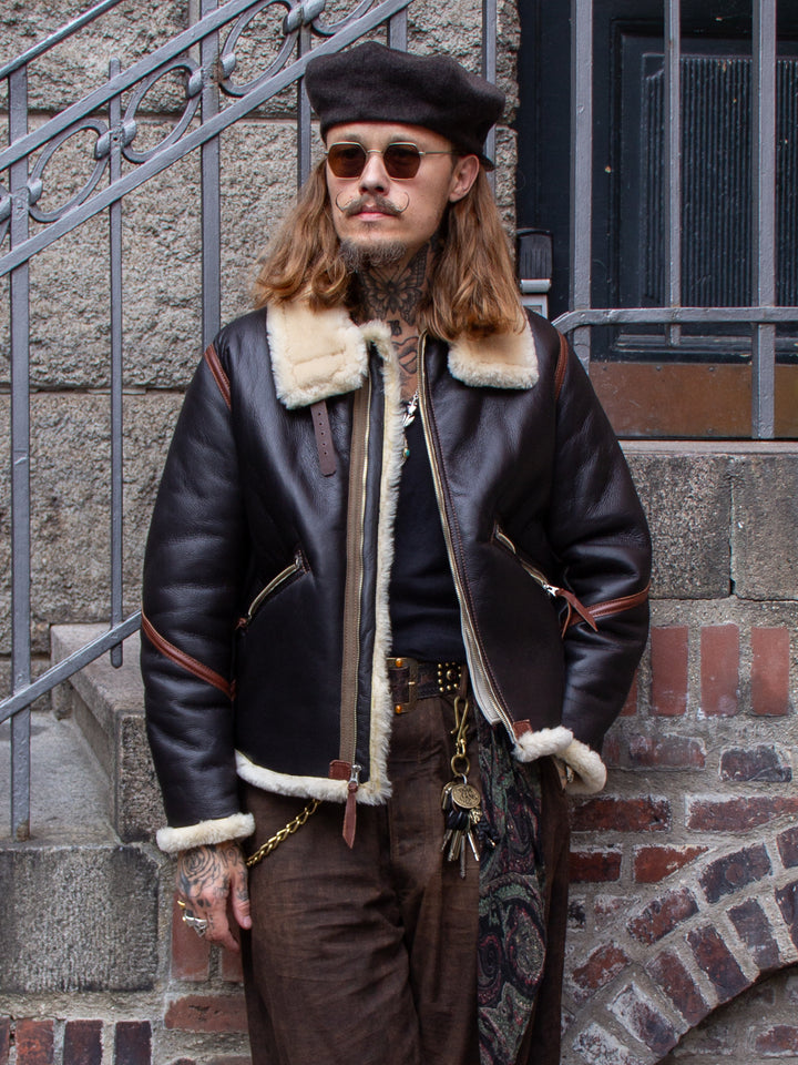 AERO LEATHER フライトジャケット(D-1) サイズ36 Aero Leather
