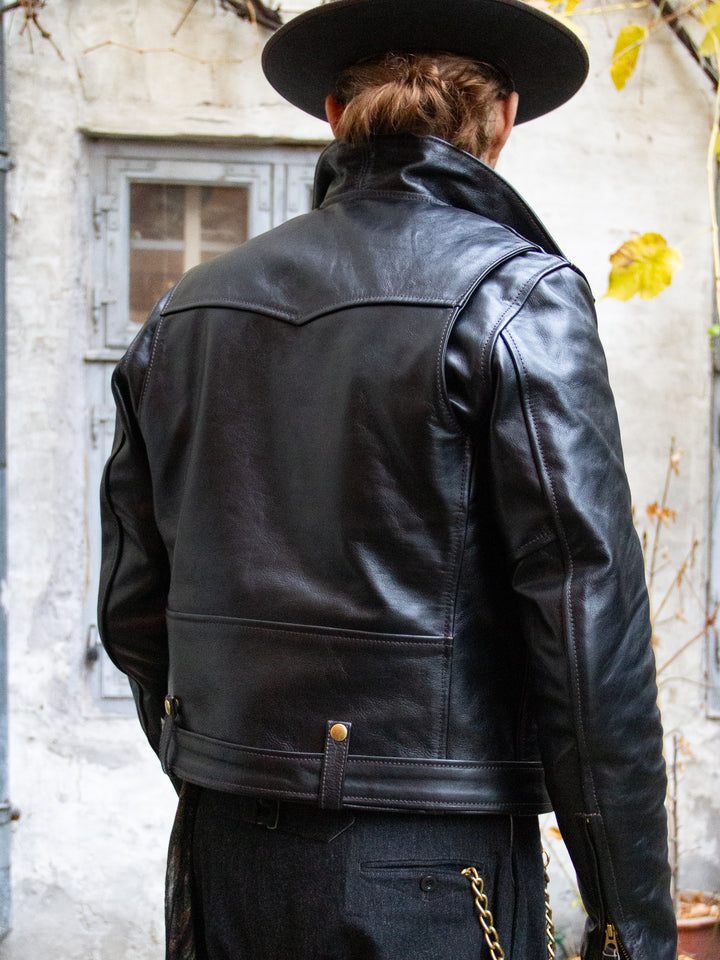 Aero Leather Clothing x Wardrobe 19, Vincent, Blackened Vicenza