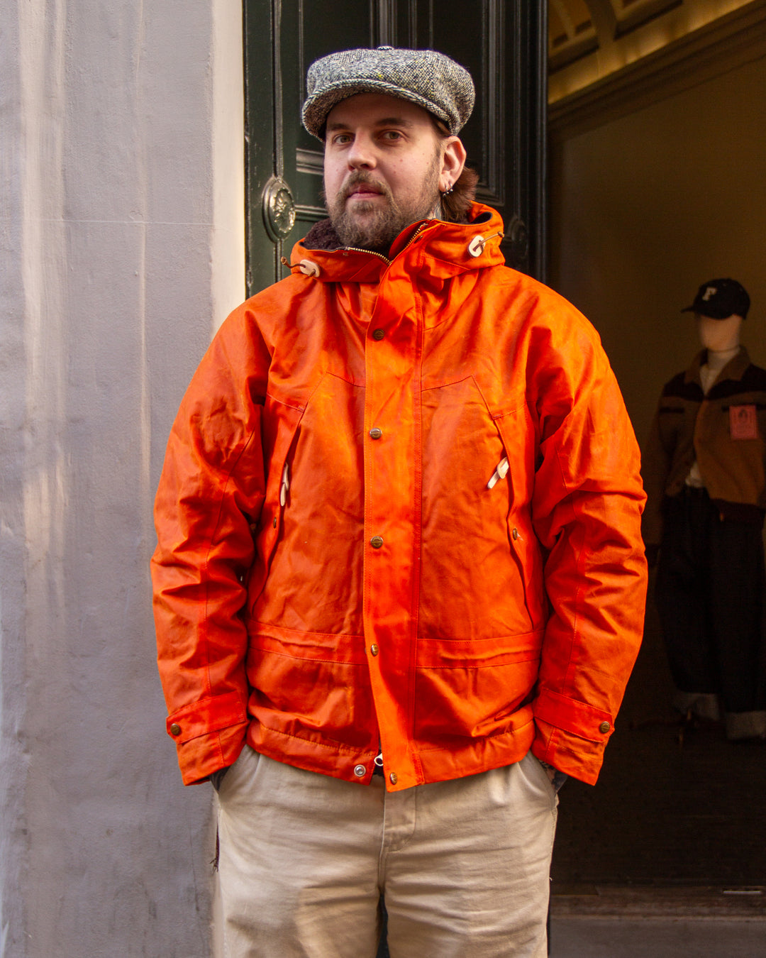 Manifattura Ceccarelli, Mountain Jacket, Orange – Wardrobe 19