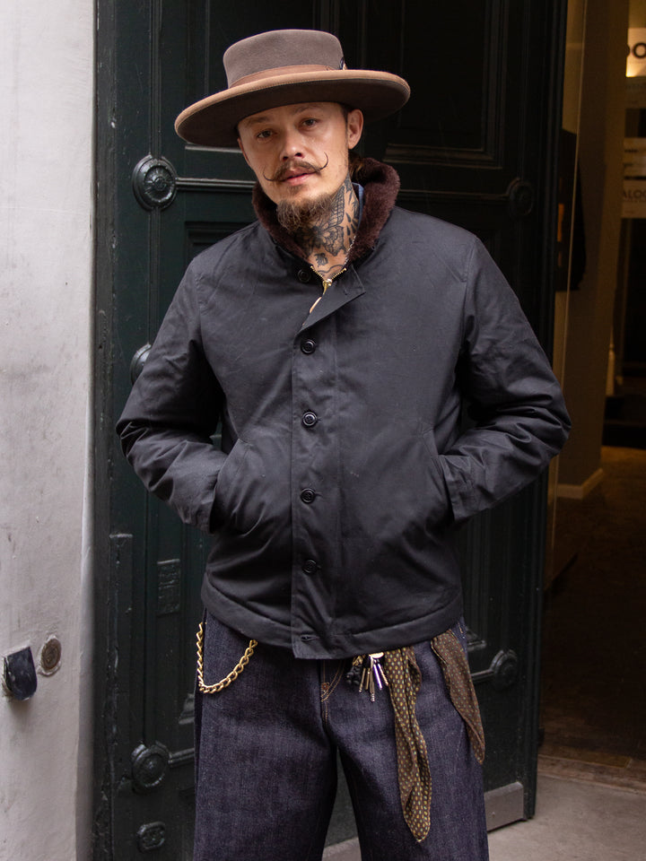 Manifattura Ceccarelli, New Deck Jacket, Black – Wardrobe 19