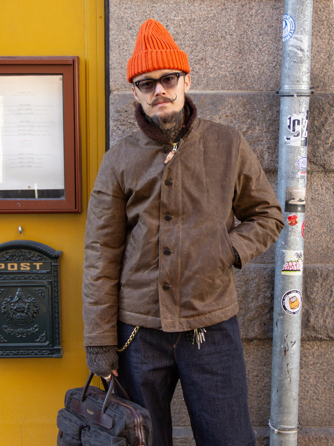 Manifattura Ceccarelli, New Deck Jacket, Dark Tan – Wardrobe 19