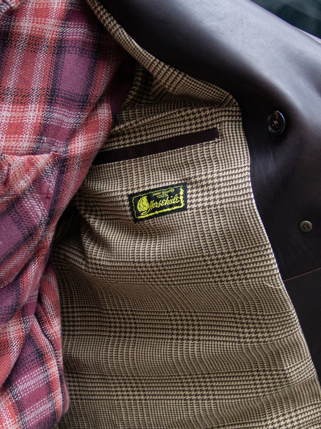 Y'2, YK-01 30's German Sports Jacket, Hand Oil Horse Brown
