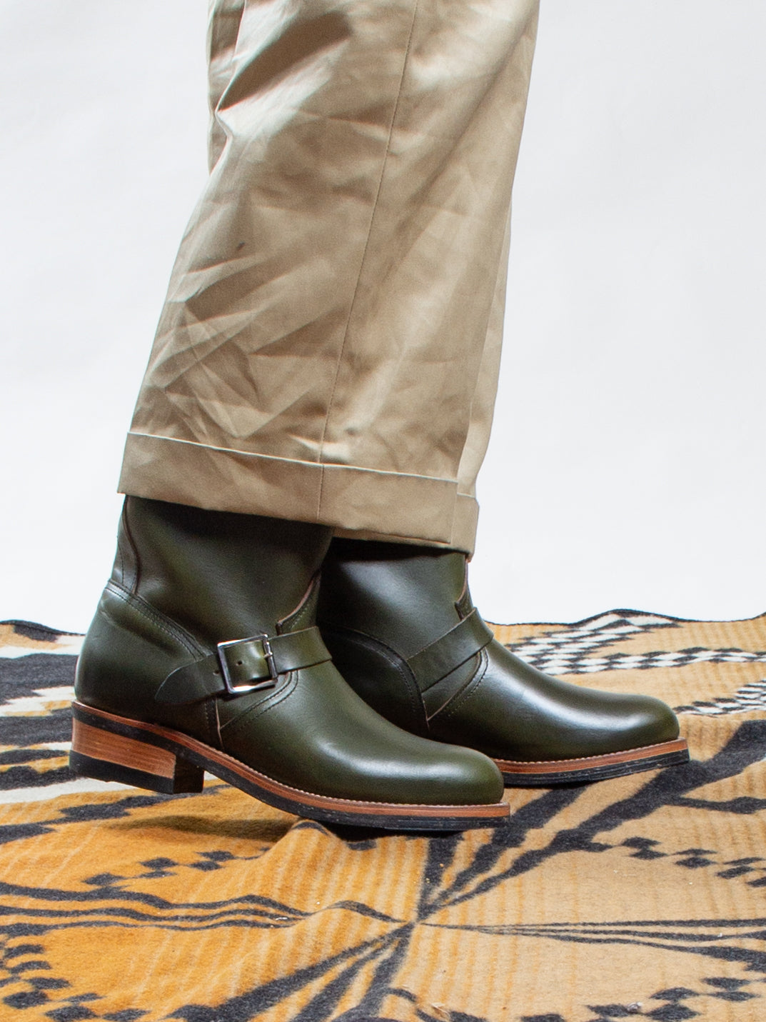 Bright Shoemakers, CXL Engineer, Olive Chromexcel – Wardrobe 19