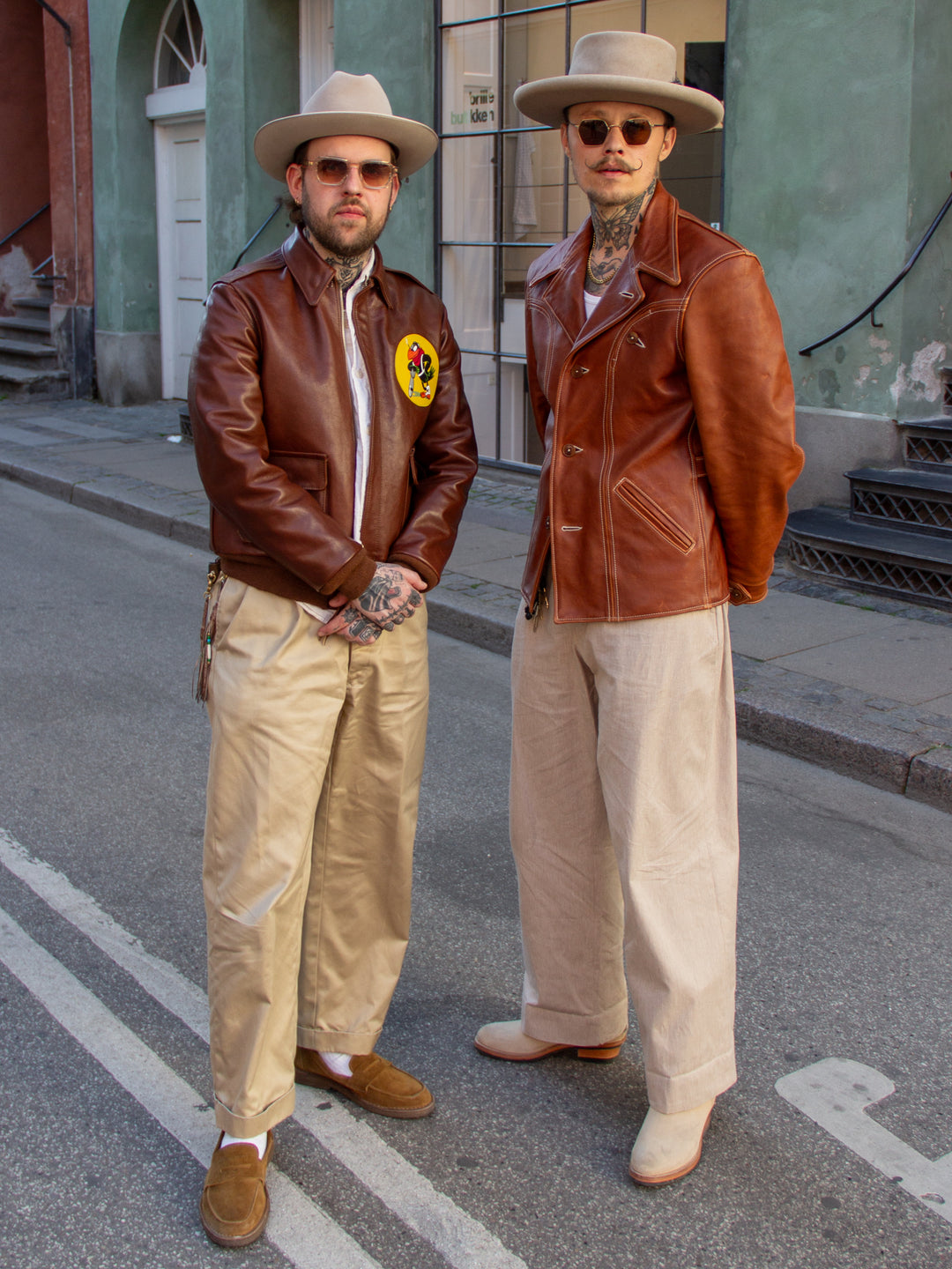 【PORTERNA】Cabin Leather Jacket Explorer Jacket | Leather Adventure Jacket | Cockpit USA