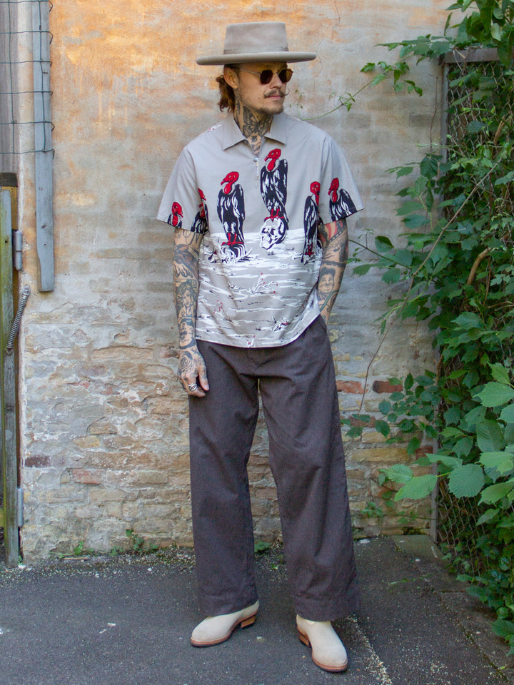 Star Of Hollywood, Typewriter Shirt Condor, Grey – Wardrobe 19
