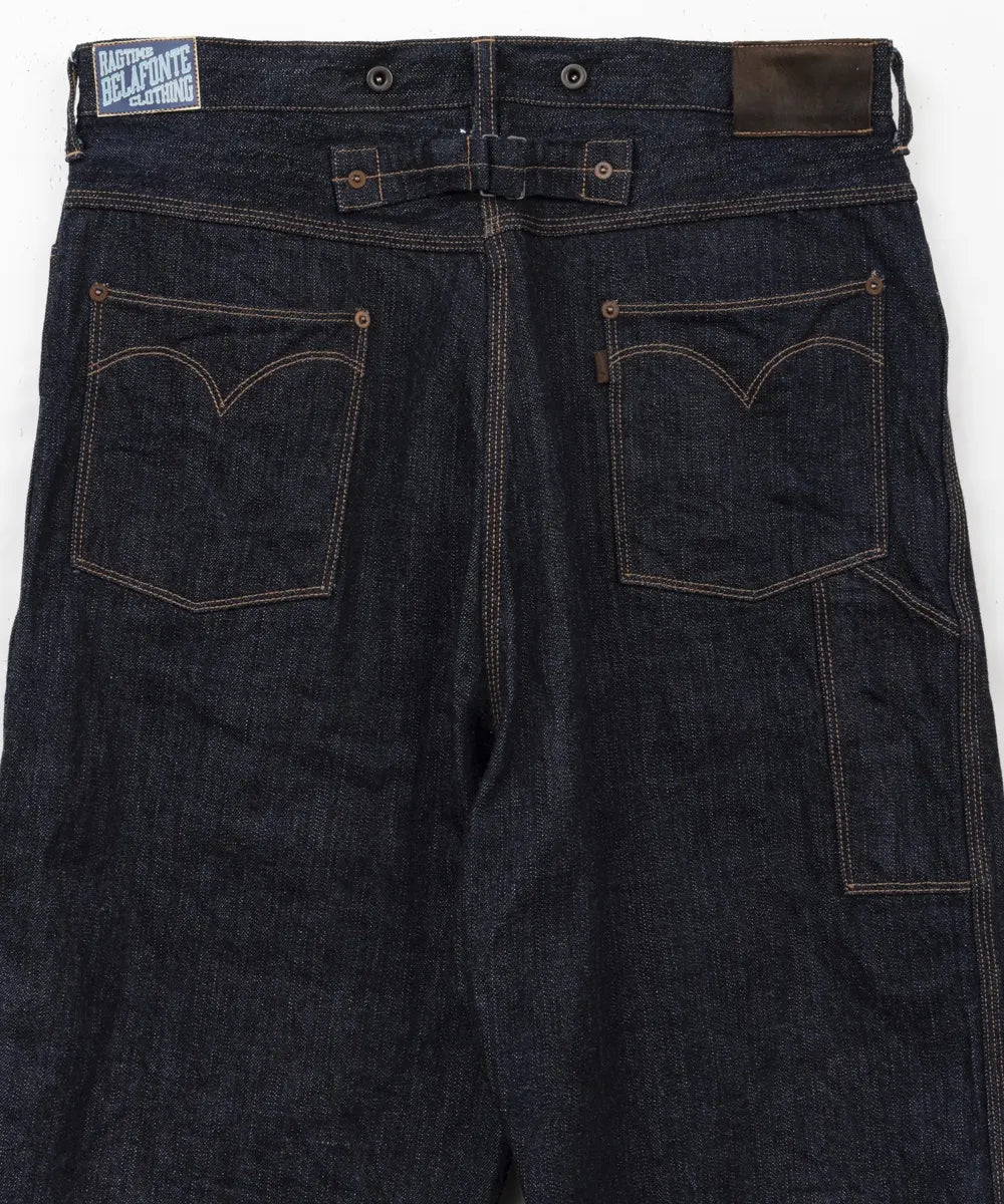 Belafonte Ragtime Clothing, Garage Denim Buckleback 11.50 oz