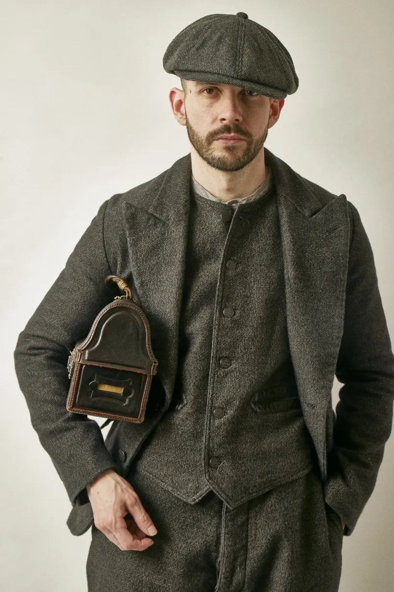 Belafonte Ragtime Clothing, Peaked Lapel Jacket Heather Belafonte Ragtime Clothing, Peaked Lapel Jacket Heather