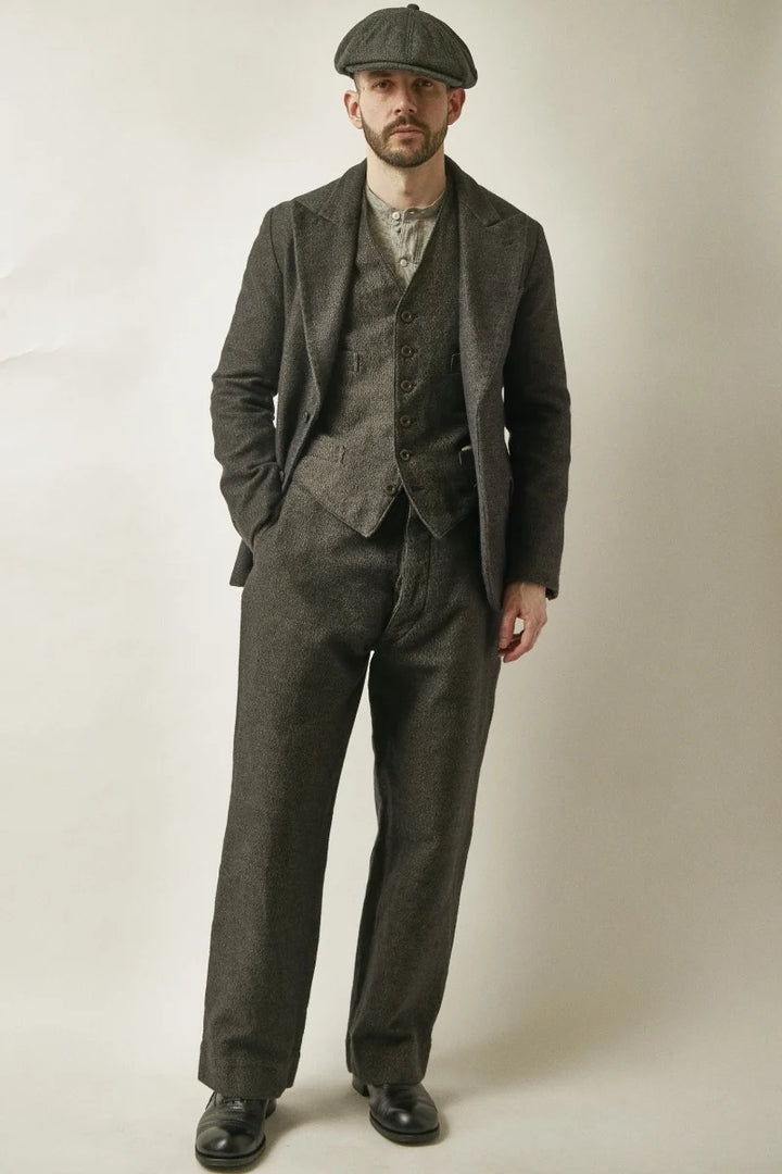 Belafonte Ragtime Clothing, Peaked Lapel Jacket Heather Belafonte Ragtime Clothing, Peaked Lapel Jacket Heather