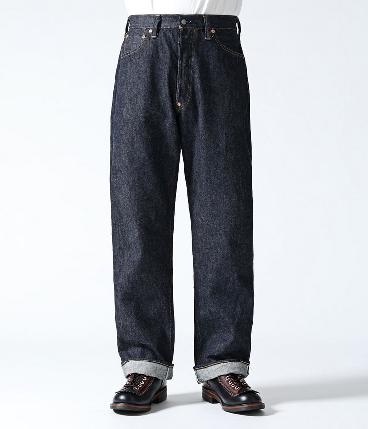 パンツ SUGAR CANE 639 MADE IN USA W32 Sugar Cane, 13oz. Denim Waist Overalls 2025 Model (Wide Leg