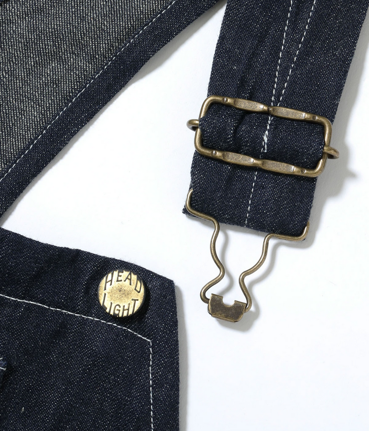 Sugar Cane, Headlight 9.5oz. Special Weave Denim High Back