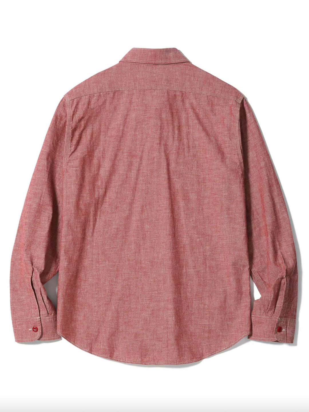 Sugar Cane, SC29682 Work Shirt, Red Chambray – Wardrobe 19