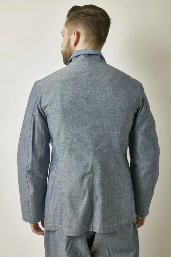 Belafonte Ragtime Clothing, Peaked Lapel No Lining, 30-1, Blue