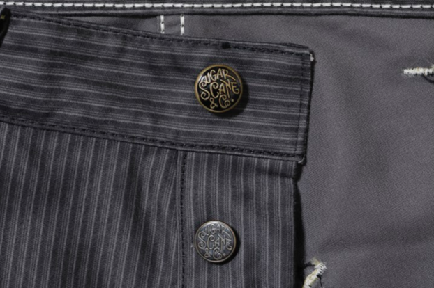 Sugar Cane, Work Pants, Gray Print Moleskin – Wardrobe 19 Sugar Cane, Work Pants, Gray Print Moleskin – Wardrobe 19