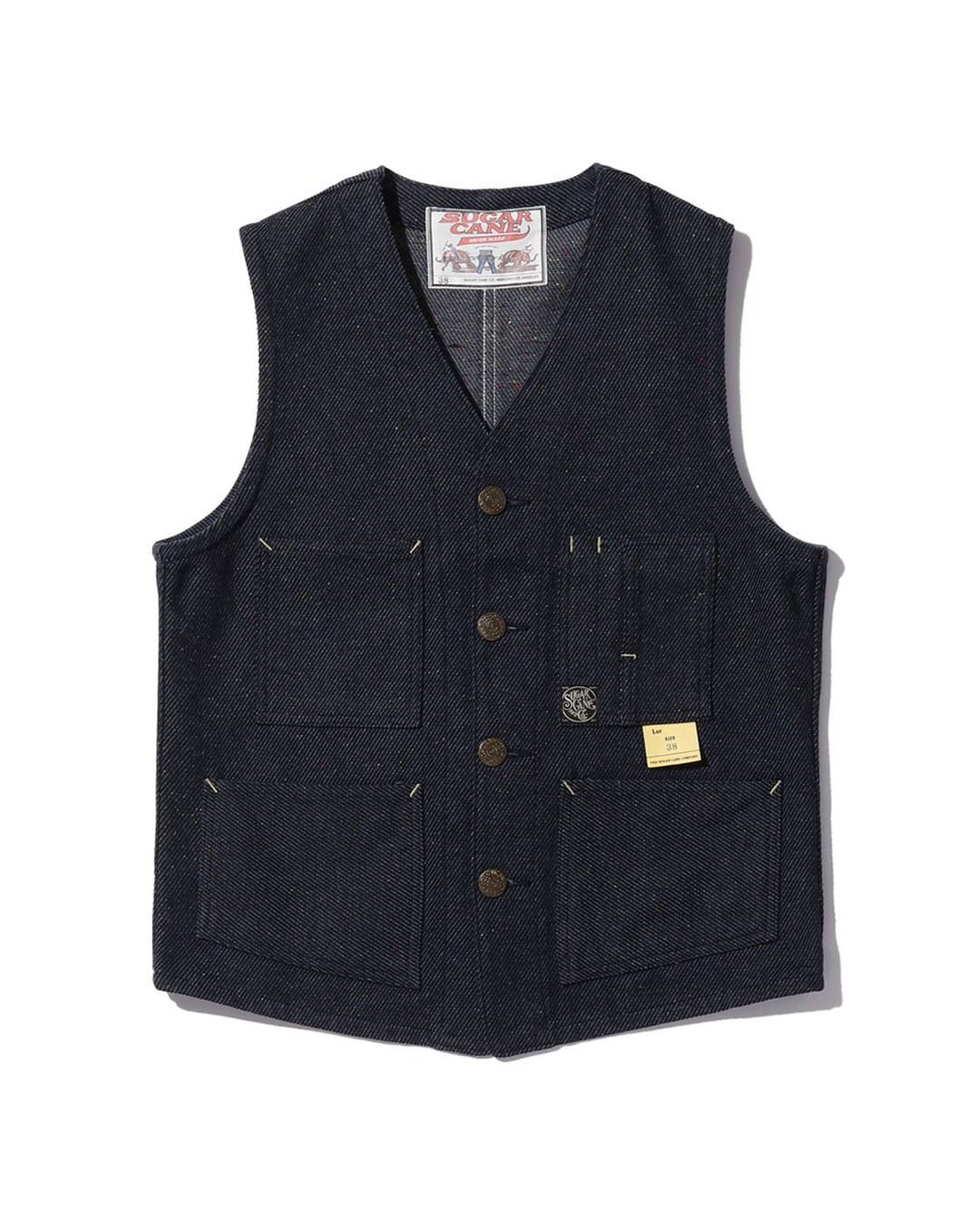 Indigo 45 Petit Denim 908 Quilt Vest – 45R GLOBAL